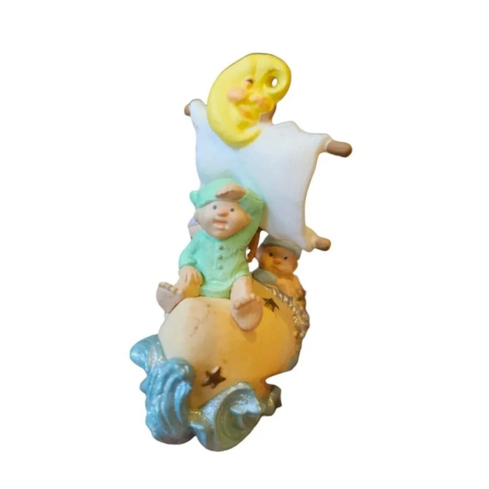 Hallmark Keepsake Wynken Blynken Nod Christmas Holiday Ornament 1986 LOOSE